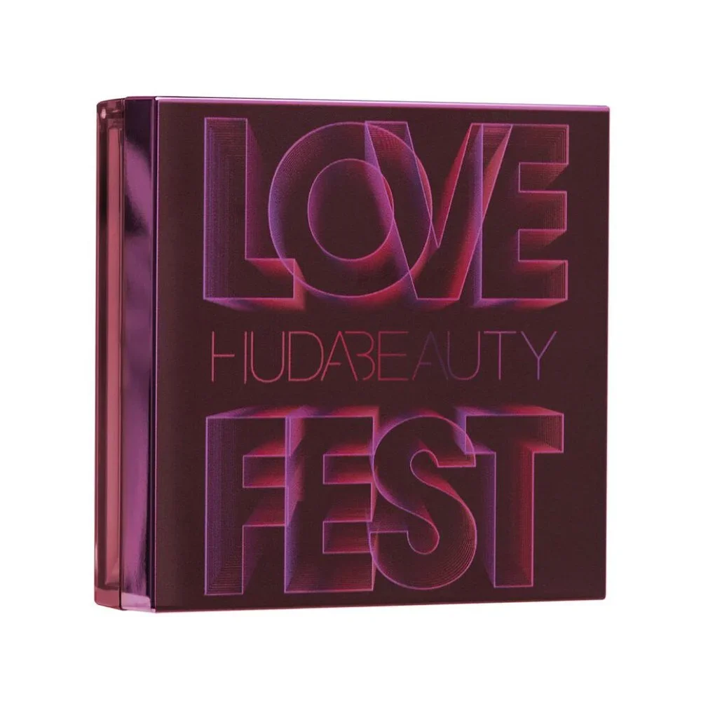 Huda Beauty Lovefest Cream Blush Burning Cherry